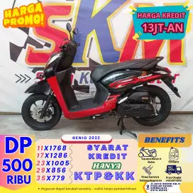 DP 500 BAWA PULANG HONDA GENIO 2022