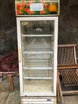 Showcase Gea 240L kondisi normal
