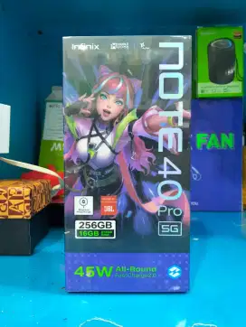 Infinix note 40 pro 5G 8/256GB Garansi resmi infinix