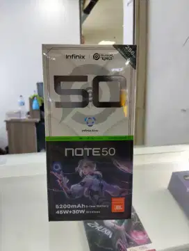 Infinix note 50 8/256GB Garansi resmi infinix