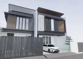 Rumah Babatan Pantai NEW GRESS MINIMALIS STRATEGIS MODERN