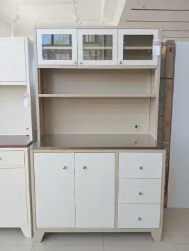 Dijual kabinet dapur bahan full besi