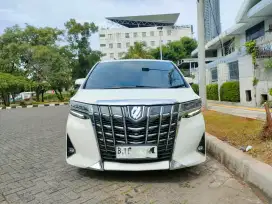 Toyota Alphard 2019 Putih Low km rendah istimewa