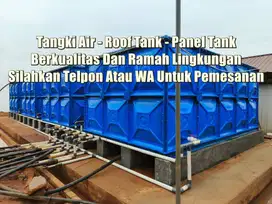 Tangki Panel, Rooftank Kotak, Toren Air FRP, Tangki Air Kotak, Roof Ta