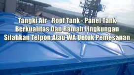 Tangki Panel, Rooftank Kotak, Toren Air FRP, Tangki Air Kotak, Roof Ta