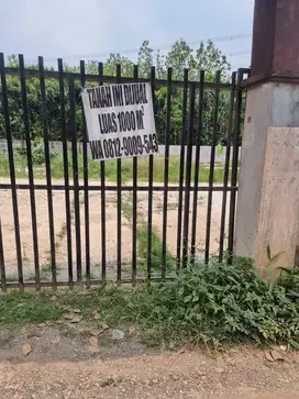 Di jual sebidang tanah darat