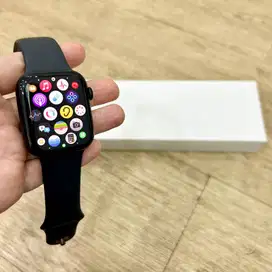 Apple Watch Series 9 45mm Midnight Fullset iBox Garansi aktif