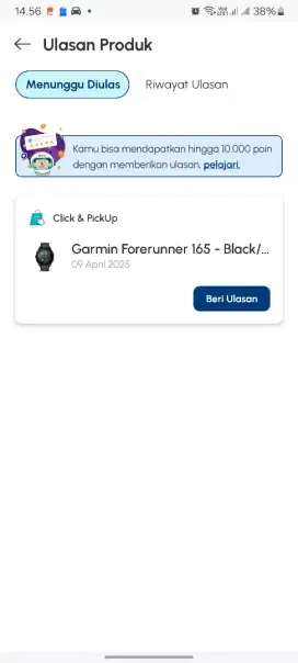 Garmin forerunner 165 non music