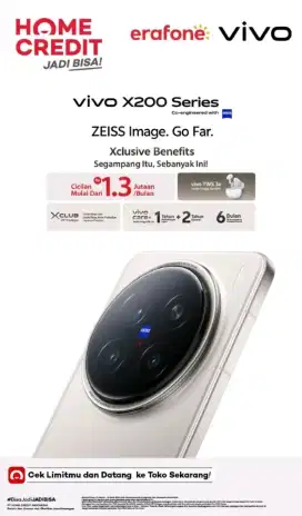 seGampang itu cicilan Vivo X200