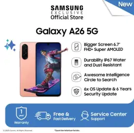 Samsung A26 5G 8/256 Garansi SEIN Bisa cicilan