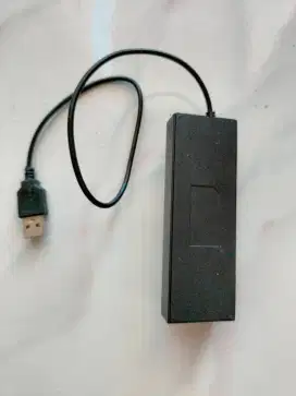 Sambungan USB 4 Port Dengan Saklar Lampu Biru