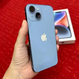 iPhone 14 128GB Fullset second iBox Blue