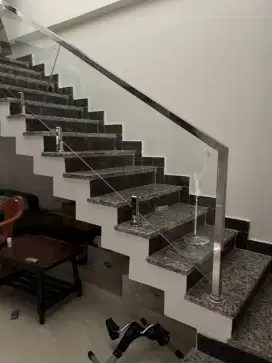pagat stainless tangga kanopi kaca kanopi akrilik  tralis dll *29