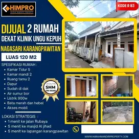 Dijual rumah luas di Nagasari karangpawitan karawang barat