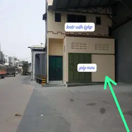 Disewa Gudang Mini dan Office 2Lt di pergudangan Bandengan,Jakut