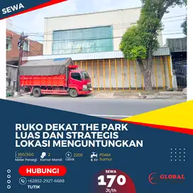 Ruko Dekat The Park Luas dan Strategis Lokasi Menguntungkan