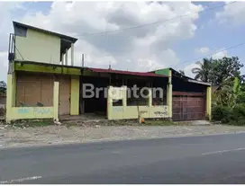 Dijual gudang Salatiga lokasi strategis pinggir jalan Salatiga Kopeng