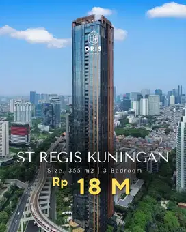 Dibawah Harga Pasar Apartemen St Regis di Kuningan Jakarta Selatan