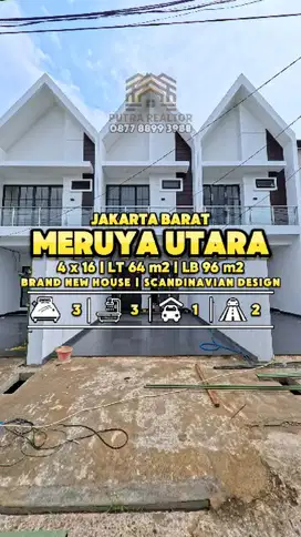 Scandinavian Brand New House 10 menit ke Puri Indah, Jakbar