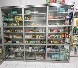 Dijual steling kaca dinding