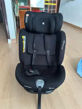 Carseat KIKKABOO CAR SEAT 40-150 CM iMoove i- size Black