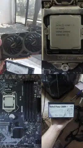 PC i3 9100f x RX 5500XT