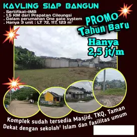 Jual Tanah di Cileungsi Bogor Siap bangun Dalam Perumahan SHM Pecah