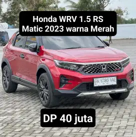 Honda WRV 1.5 RS Matic 2023 warna Merah