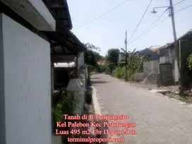 Tanah di Tunjungbiru Palebon Sblh AMNI Sukarno Hatta Pedurungan