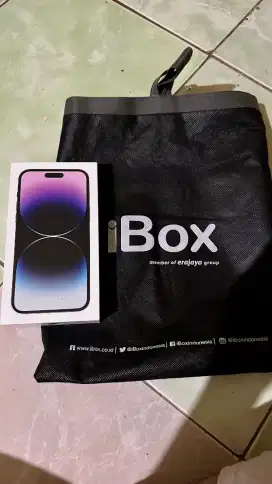 JUAL IPHONE 14 PRO MAX 256 gb Ex Ibox
