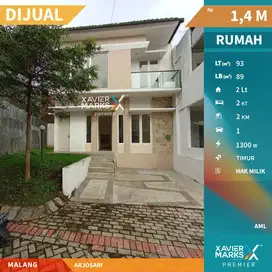 Dijual Rumah 2 Lantai Modern Minimalis di Arjosari Malang