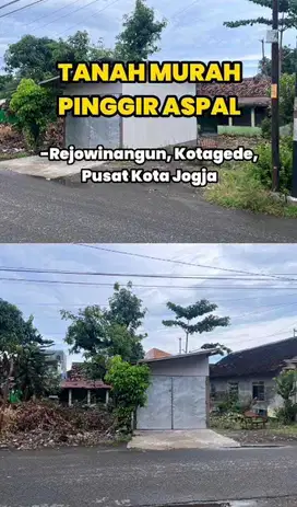DIJUAL TANAH DIBAWAH HARGA PASARAN SELATAN BAKMI MBAH GITO KOTAGEDE.11