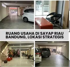 termurah  rumah usaha mainroad riau bandung