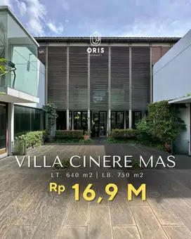 Rumah Moderen Tropis Designed by Andra Matin di Villa Cinere Mas Depok