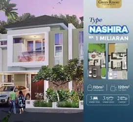 Dijual Townhouse tipe Nashira 110/120. Tersedia tipe lainnya