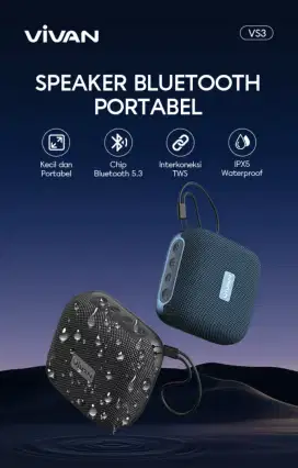 Bluetooth Speaker Vivan vs3