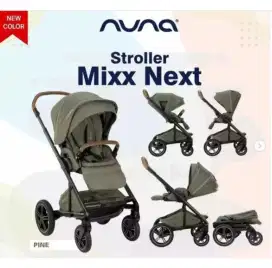 Nuna Mixx next stroller NEW warna pine