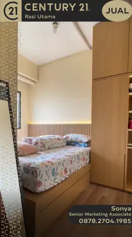 DIJUAL 1 UNIT APARTEMEN KEBAGUSAN CITY JAGAKARSA JAKARTA SELATAN