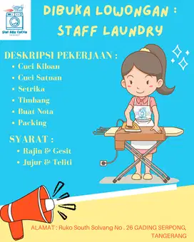karyawan laundry