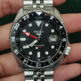 Jam Seiko gmt SSK001 original fullset bukan mido enicar rado tag heuer