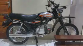 Honda win 100 semi trail