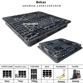 Jual pallet plastik bekas palet plastik second