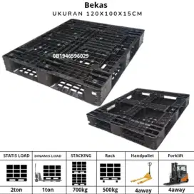 Jual pallet plastik second palet plastik bekas