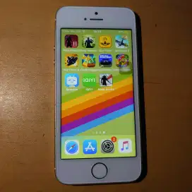 handphone apple ip5s 32gb gold bypas wifi minus
