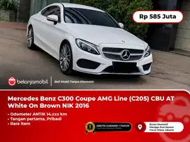[KM 14RB] Mercedes Benz C300 C 300 Coupe AMG Line AT White 2016/2017