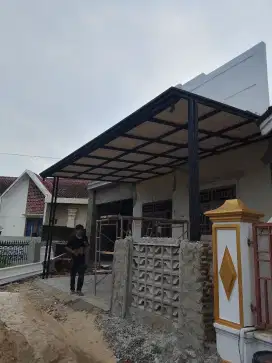 Kanopi karpot rumah minimalis modern