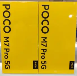 Murah New hp Poco M7 pro 5G 8/256 resmi, bs kredit/bs TT