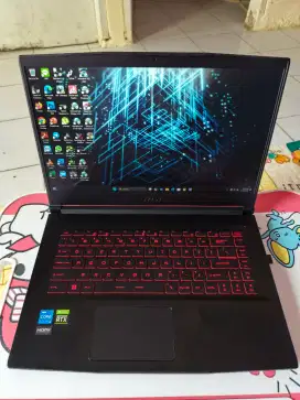 Laptop Gaming MSI GF63 like new