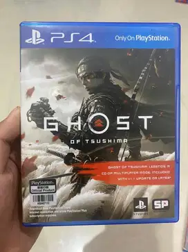 Kaset ps4 Ghost of tshusima + pilih kaset bebas