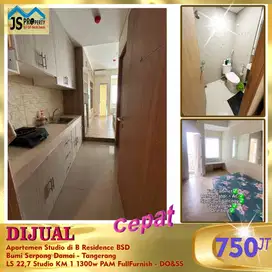 TAWAR SMP DEAL DIJUAL MURAH Apartemen Studio B Residence BSD Tangerang